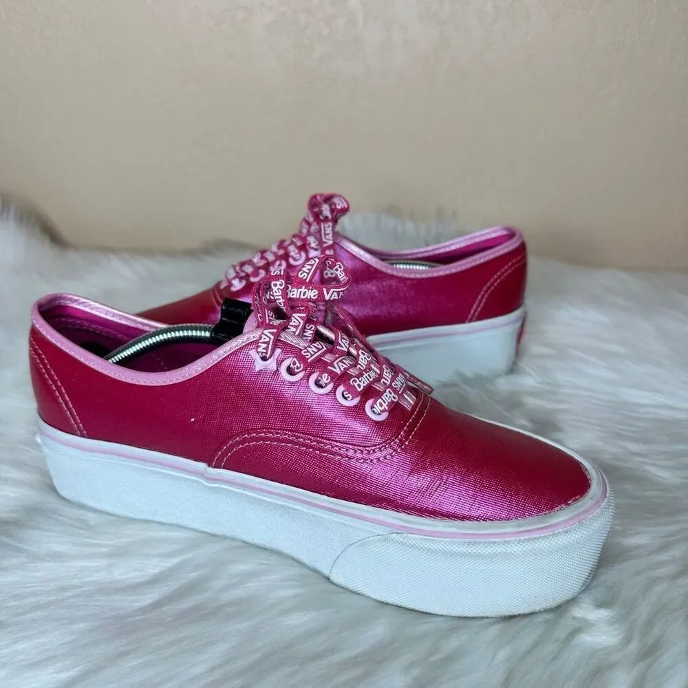 Vans X Barbie Stackform Sneaker Pink Women’s Size 9